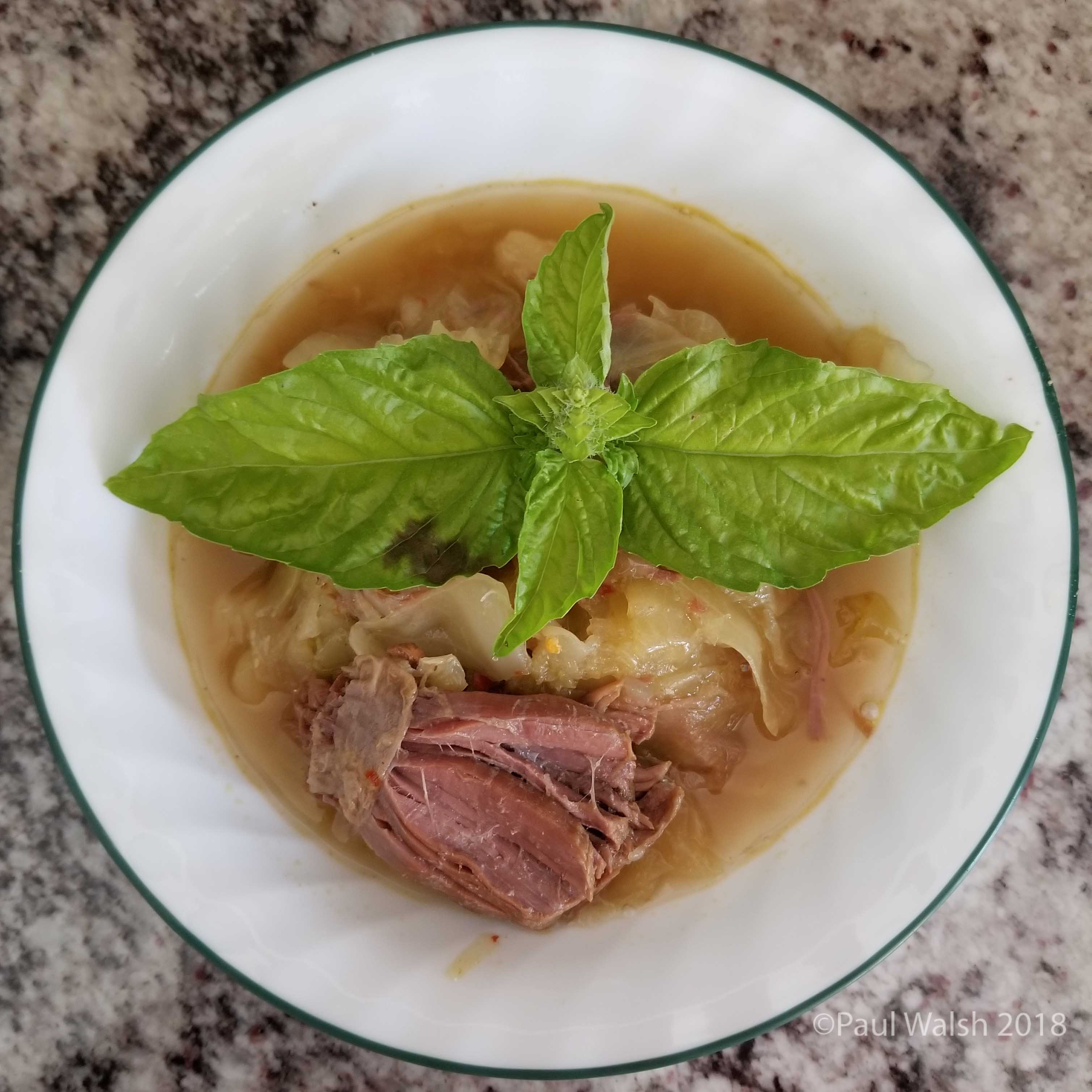 Beef &amp; Cabbage Chilurri