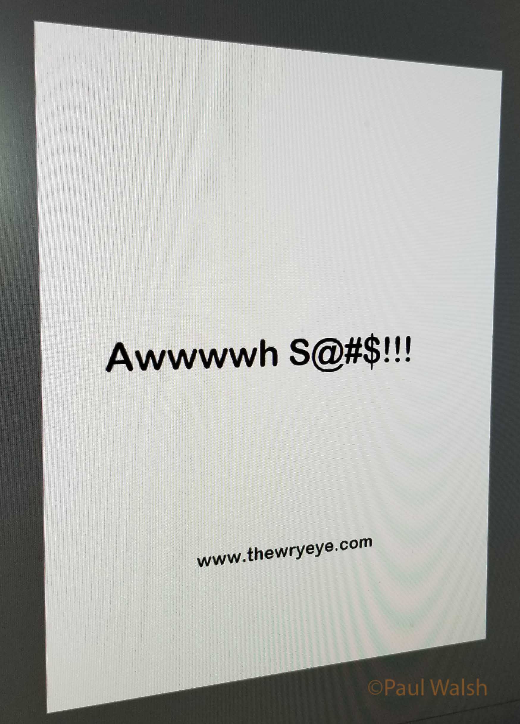 Printing &amp; Dieting